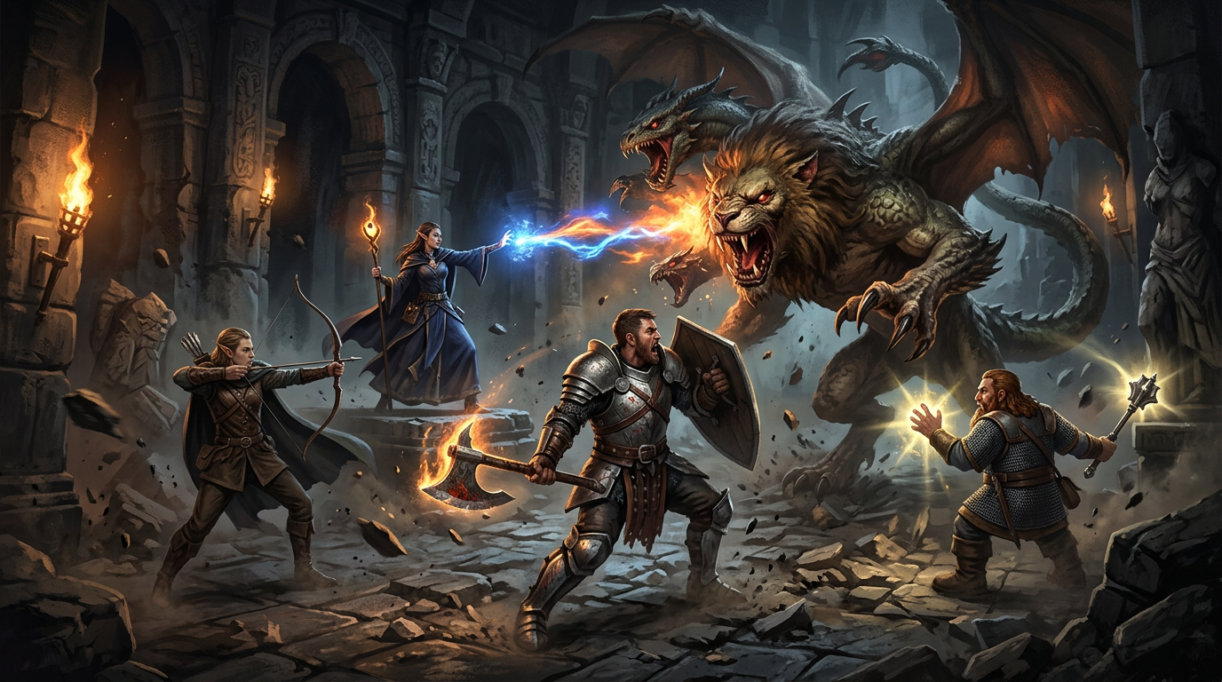 AI Encounter Generator for Dungeon Masters — Memorable combat and social encounters